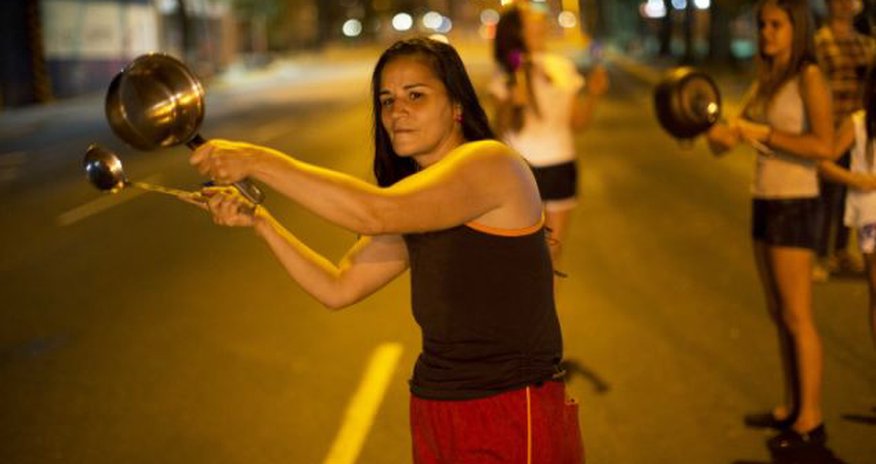 Venezuelan students are furious - PHOTO Venezuelan students are furious - PHOTO