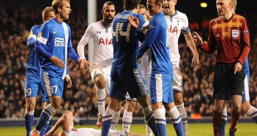 Tottenham beats FC Dnipro Tottenham beats FC Dnipro