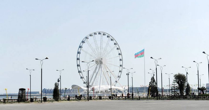 Baku's largest Ferris wheel opens - PHOTO Baku's largest Ferris wheel opens - PHOTO