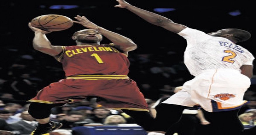 National Basketball Association roundup: Cavaliers end Knicks' win streak National Basketball Association roundup: Cavaliers end Knicks' win streak