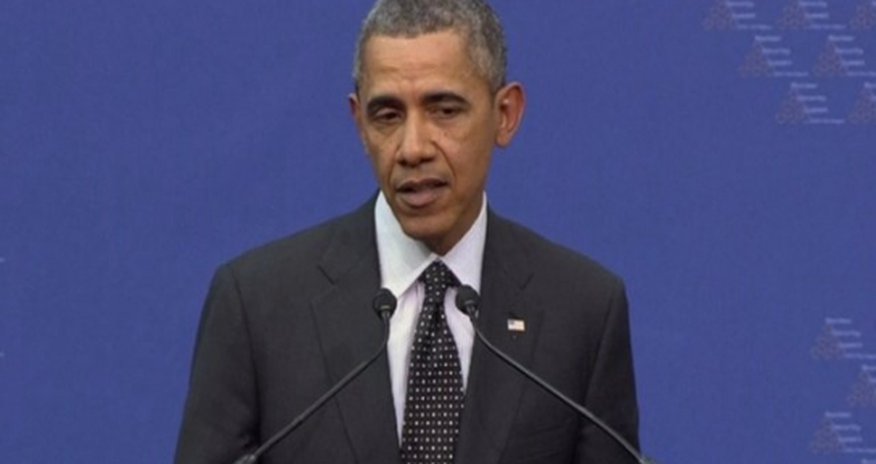 Obama says Russia 'acting out of weakness' Obama says Russia 'acting out of weakness'