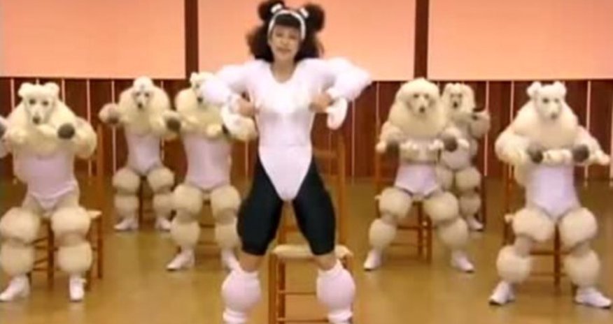 World’s most bizarre exercise video - VIDEO World’s most bizarre exercise video - VIDEO