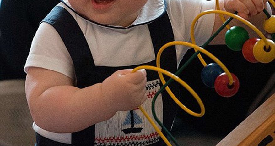 Little Prince Charming George shows off new skills - PHOTO Little Prince Charming George shows off new skills - PHOTO