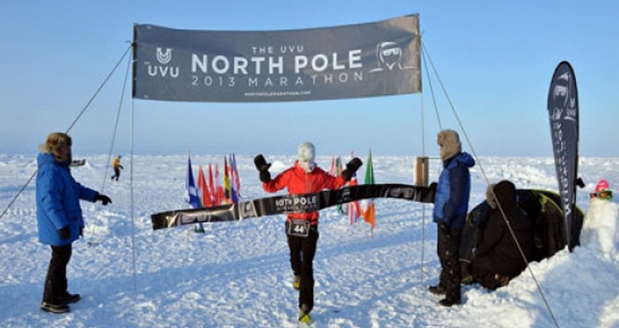 Get set, freeze! North Pole hosts coldest marathon - VIDEO Get set, freeze! North Pole hosts coldest marathon - VIDEO