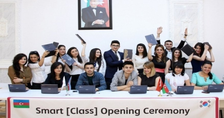 SK Telecom opens ‘Smart Class’ in Azerbaijan SK Telecom opens ‘Smart Class’ in Azerbaijan