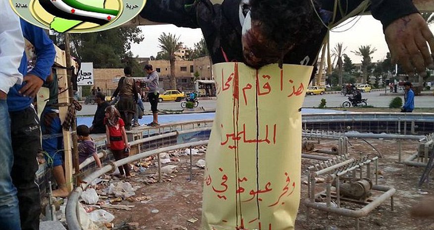 Islamic extremists execute two men in the most public way - PHOTO Islamic extremists execute two men in the most public way - PHOTO