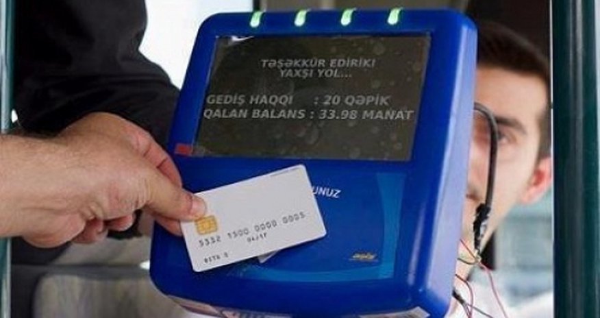 İctimai nəqliyyatda nağd ödənişlərə əlvida İctimai nəqliyyatda nağd ödənişlərə əlvida