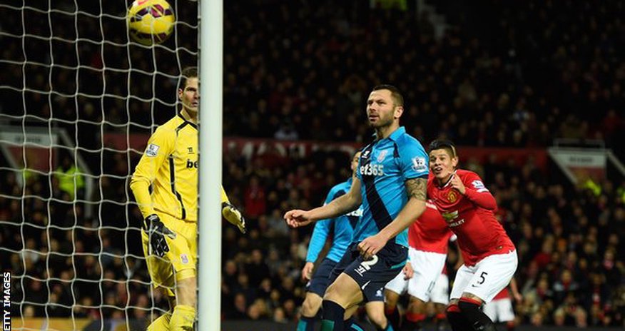 Man Utd 2 - 1 Stoke City Man Utd 2 - 1 Stoke City