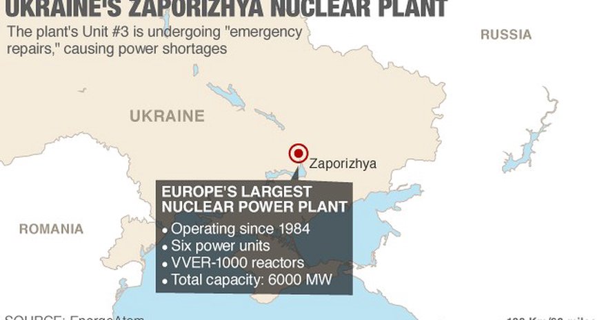 'Emergency repair' reported at Ukraine nuclear power plant 'Emergency repair' reported at Ukraine nuclear power plant