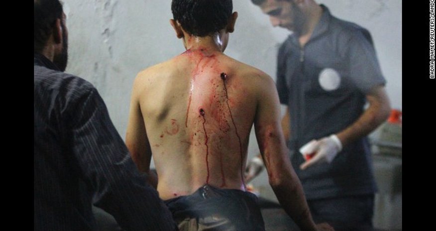 Syrian civil war in 2014