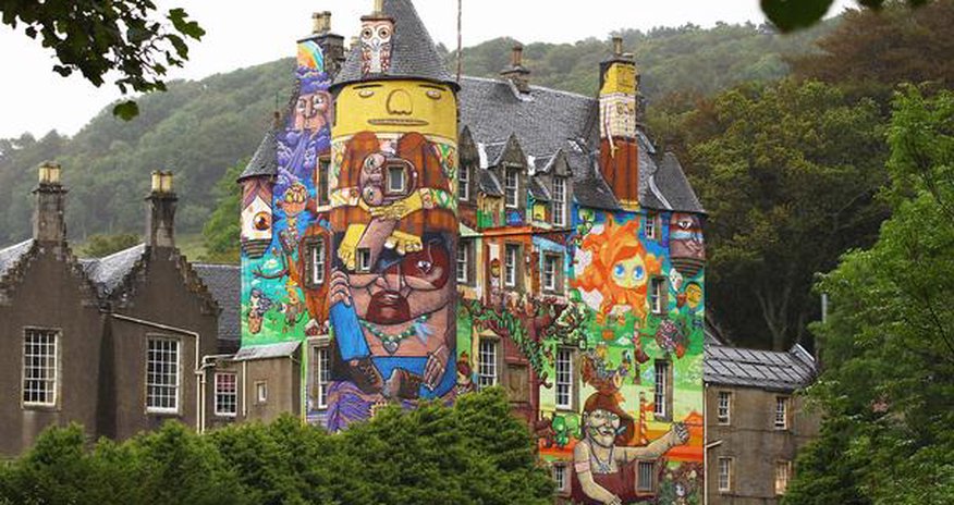 See this crazy castle before the summer of 2015 See this crazy castle before the summer of 2015