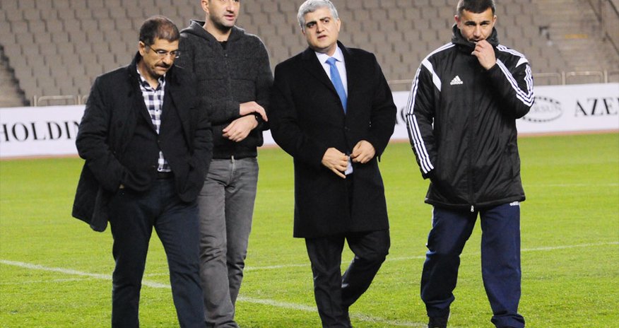 Rəhbərlikdən "Qarabağ"a dəstək- Fotolar Rəhbərlikdən "Qarabağ"a dəstək- Fotolar