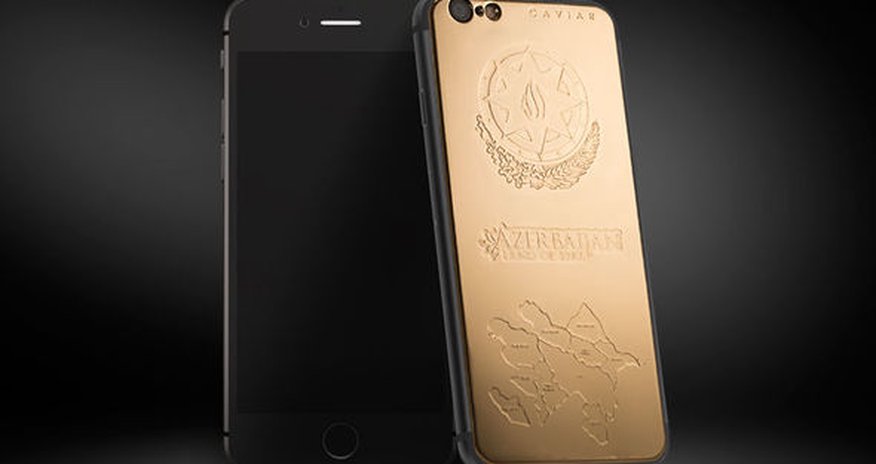 В CAVIAR появился золотой iPhone 6 Azerbaijan В CAVIAR появился золотой iPhone 6 Azerbaijan