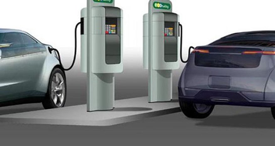 Azərbaycanda ilk elektrik maşınlar- Fotolar Azərbaycanda ilk elektrik maşınlar- Fotolar