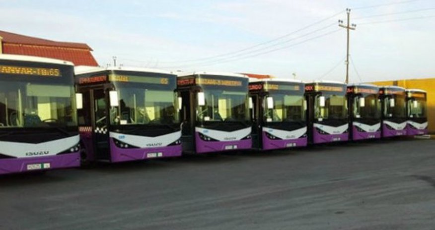 Bakıda pulsuz avtobus - FOTO Bakıda pulsuz avtobus - FOTO