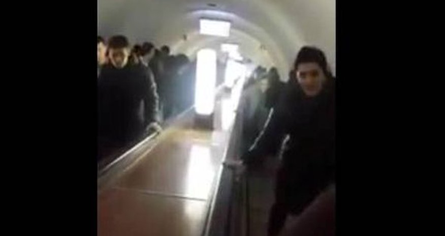 Bakı metrosunda nasazlıq - VİDEO Bakı metrosunda nasazlıq - VİDEO