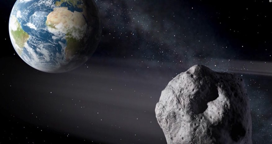 Asteroid's moon seen during Earth flyby Asteroid's moon seen during Earth flyby