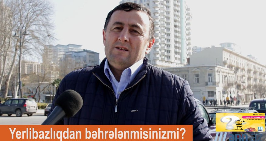 Sorğu: Azərbaycanda yerlibazlıq varmı? - ANN.TV Sorğu: Azərbaycanda yerlibazlıq varmı? - ANN.TV
