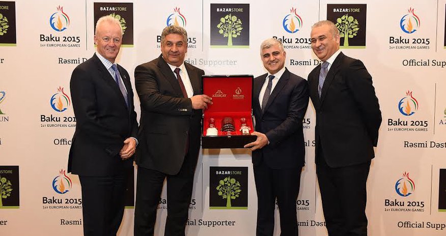 Baku 2015 European Games signs Azersun and Bazarstore as official supporters Baku 2015 European Games signs Azersun and Bazarstore as official supporters