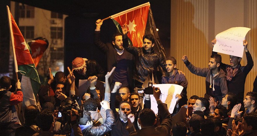 Thousands gather in Jordan to demand blood Thousands gather in Jordan to demand blood