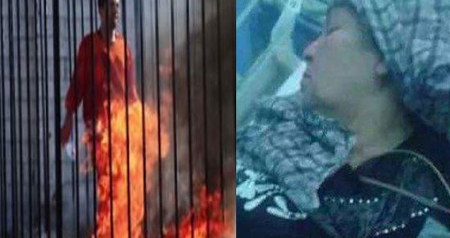 İŞİD-in diri-diri yandırdığı pilotun anası dərddən öldü İŞİD-in diri-diri yandırdığı pilotun anası dərddən öldü