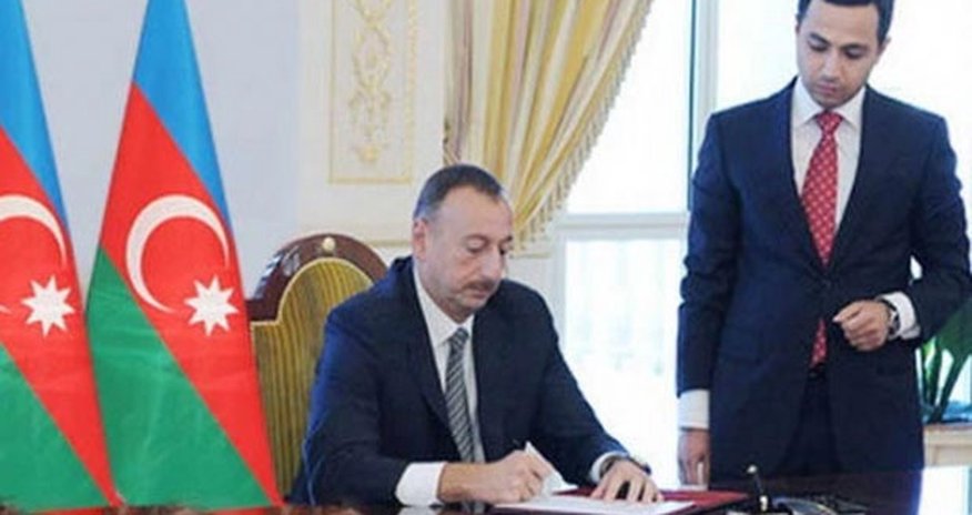 İlham Əliyev sərəncam imzaladı İlham Əliyev sərəncam imzaladı