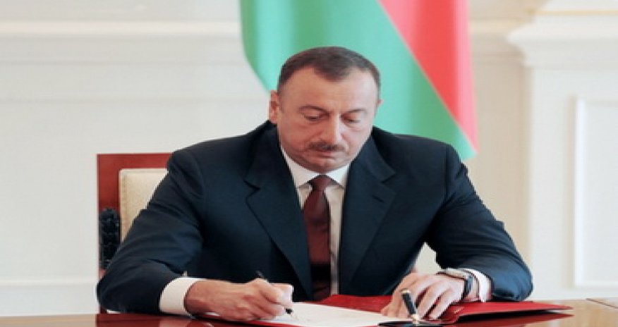 İlham Əliyev sərəncam imzaladı İlham Əliyev sərəncam imzaladı