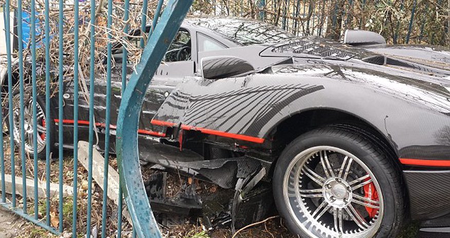 Sorry, I had a bit of a scrape with your £1million supercar Sorry, I had a bit of a scrape with your £1million supercar