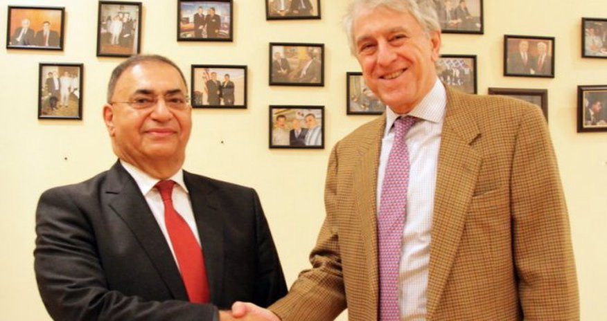 Asim Mollazade meets Argentinian Ambassador Carlos Dante Riva Asim Mollazade meets Argentinian Ambassador Carlos Dante Riva