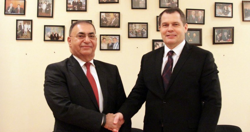 Asim Mollazade meets with Czech Ambassador Vitezslav Pivonka Asim Mollazade meets with Czech Ambassador Vitezslav Pivonka