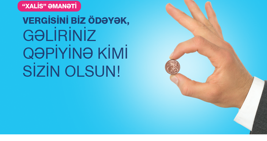 Bank of Baku yeni əmanətlərin vergisini özü ödəyəcək! Bank of Baku yeni əmanətlərin vergisini özü ödəyəcək!