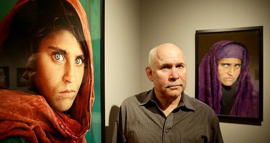 Afghan refugee's face is seen again Afghan refugee's face is seen again