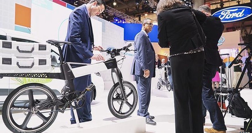 Ford launches e-bikes at mobile show Ford launches e-bikes at mobile show