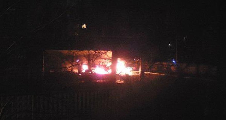 Взрыв на автозаправке Взрыв на автозаправке