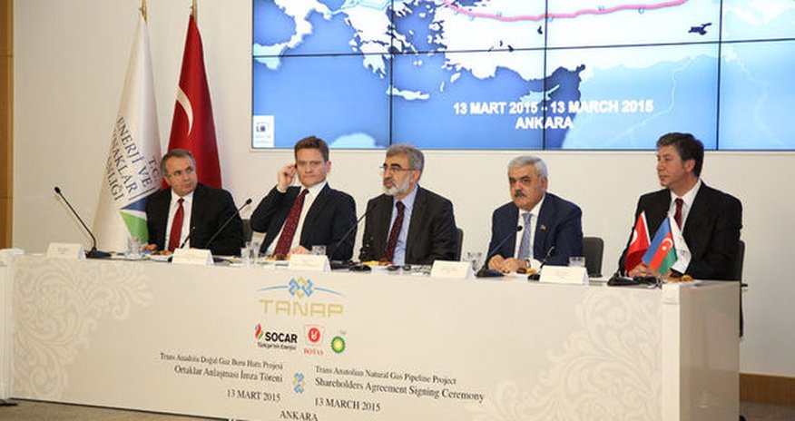 TANAP-ın payçıları bəlli oldu TANAP-ın payçıları bəlli oldu