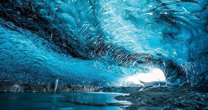 Inside Iceland's crystal cave Inside Iceland's crystal cave