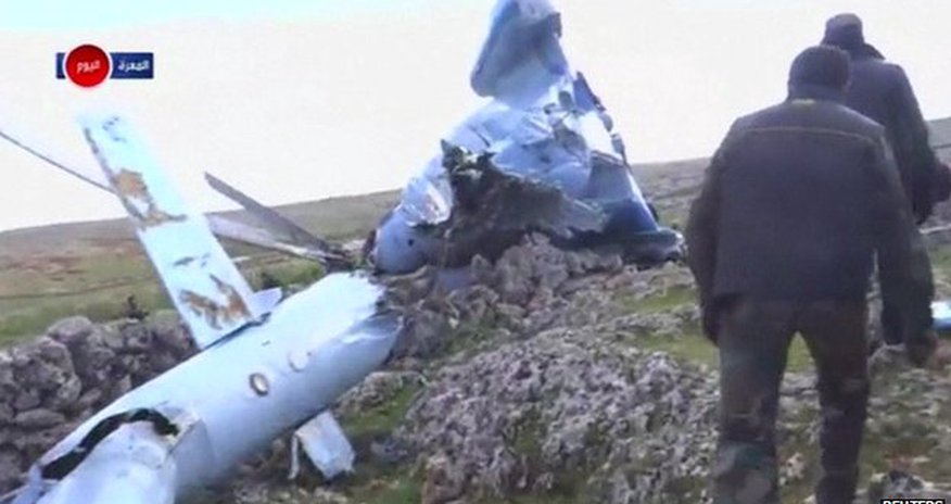 Syrian helicopter crashes in rebel-held Idlib Syrian helicopter crashes in rebel-held Idlib