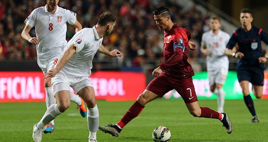 Portugal 2-1 Serbia: Cristiano Ronaldo and Co go top of Group I Portugal 2-1 Serbia: Cristiano Ronaldo and Co go top of Group I