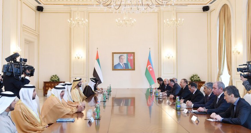 Dubai ruler meets Azerbaijan president in Baku Dubai ruler meets Azerbaijan president in Baku