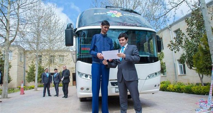 Ən hündür azərbaycanlı – FOTO Ən hündür azərbaycanlı – FOTO