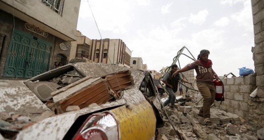Iran's leader says Saudi air strikes causing genocide Iran's leader says Saudi air strikes causing genocide