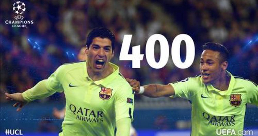 "Barselona"dan 400-cü qol "Barselona"dan 400-cü qol