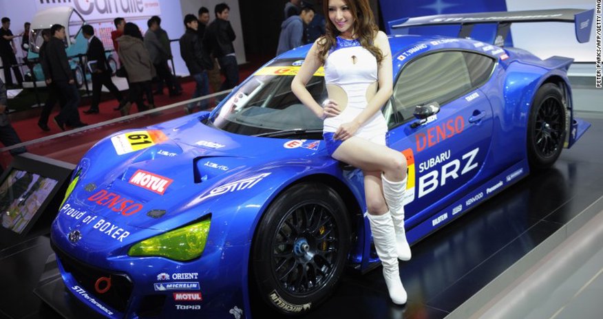 Car babes banned? Car babes banned?