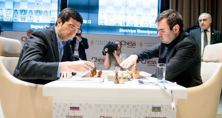 Şəhriyar Məmmədyarov Vladimir Kraminkə qalib gəldi Şəhriyar Məmmədyarov Vladimir Kraminkə qalib gəldi