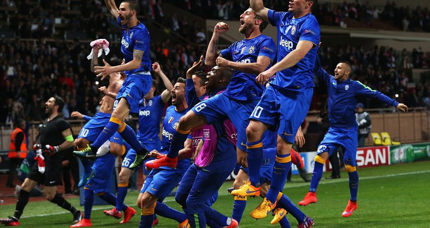 Monaco 0-0 Juventus (agg 0-1) Monaco 0-0 Juventus (agg 0-1)