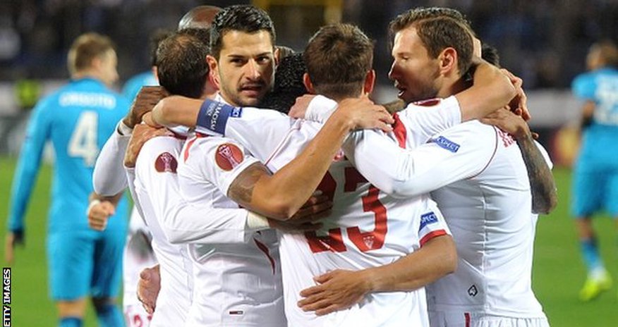 Zenit St P 2 - 2 Sevilla Zenit St P 2 - 2 Sevilla