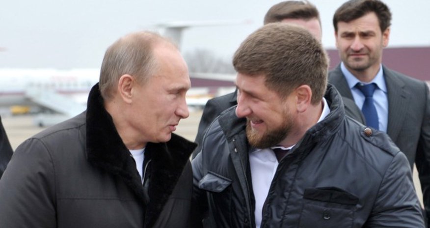 Putin Kadırovu yanına aparır Putin Kadırovu yanına aparır