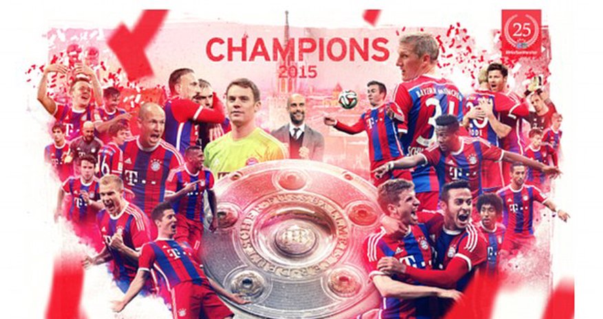Bayern Munich secure 25th Bundesliga title Bayern Munich secure 25th Bundesliga title