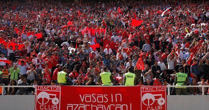 Tehran stadionunda "Azərbaycan var olsun" çağırışı – VİDEO Tehran stadionunda "Azərbaycan var olsun" çağırışı – VİDEO