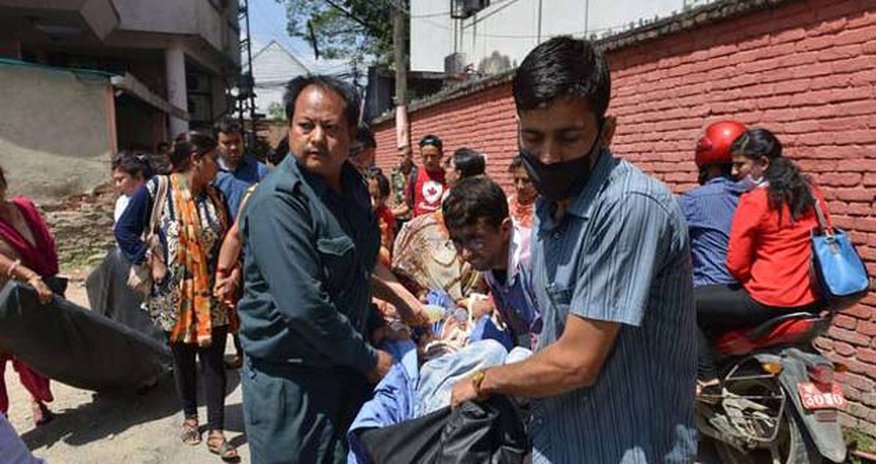 Bugünkü Nepal zəlzələsinin ilk nəticəsi - 36 ölü, 981 yaralı Bugünkü Nepal zəlzələsinin ilk nəticəsi - 36 ölü, 981 yaralı